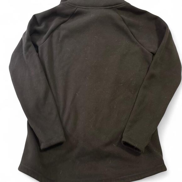 Black athleta small fleece zip - Picture 3 of 3